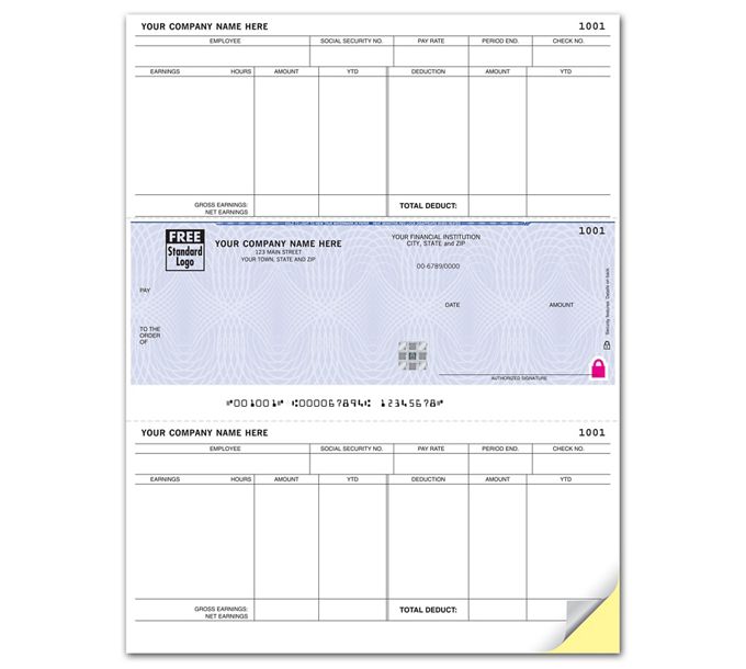 High Security Laser Payroll Check - SSLM334 \ Deluxe | Deluxe.com