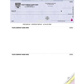 SSLT103-High Security  Laser Top Check, Lined, QuickBooks CompatibleSSLT103