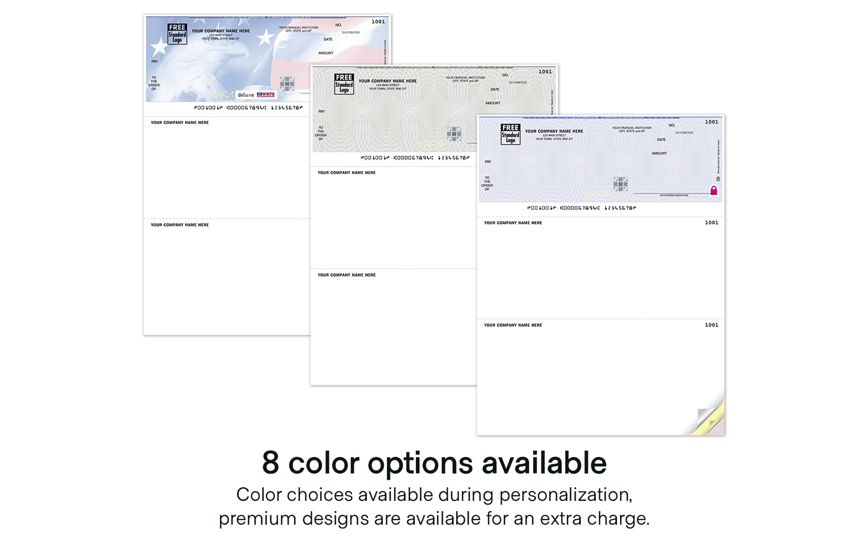 Product image for High Security Laser Top Check, Ledger Payroll Compatible - Item# SSLT110_col
