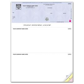 SSLT121-High Security Laser Top Check, Compatible with MYOB softwareSSLT121