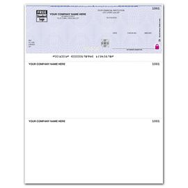 SSLT156-High Security Laser Top Check, TurningPoint CompatibleSSLT156