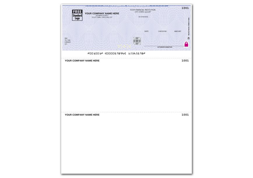 Product image for High Security Laser Top Check, TurningPoint Compatible - Item# SSLT156