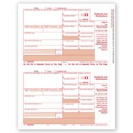 Laser 1099-DIV Income, Federal Copy A, Bulk