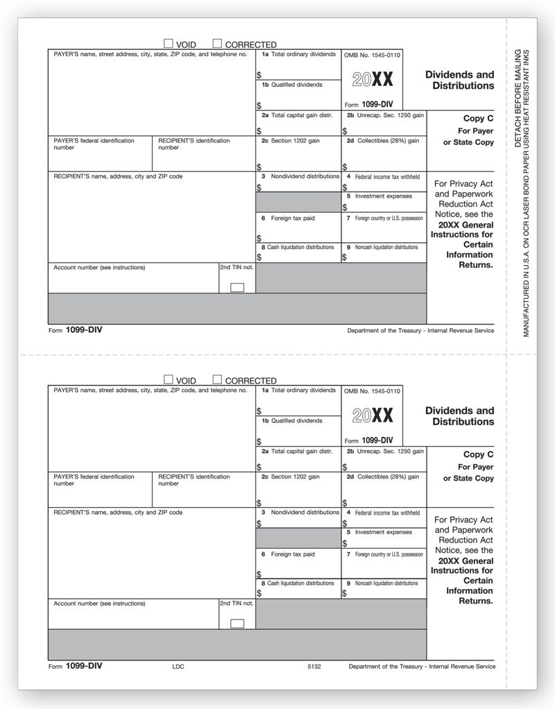 21 Laser 1099 Div Income State Copy C Bulk Deluxe Com