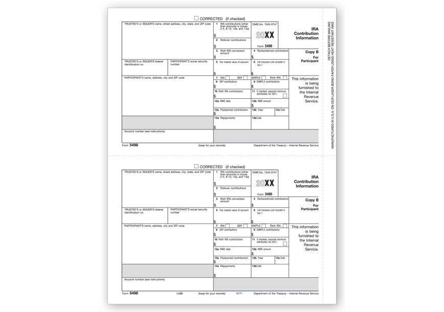 Product image for Laser 5498,  Copy B - Item# TF5171