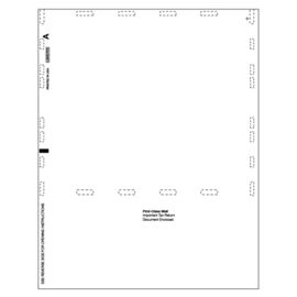TF5501-Laser 1099-MISC Income, Blank, Pressure SealTF5501