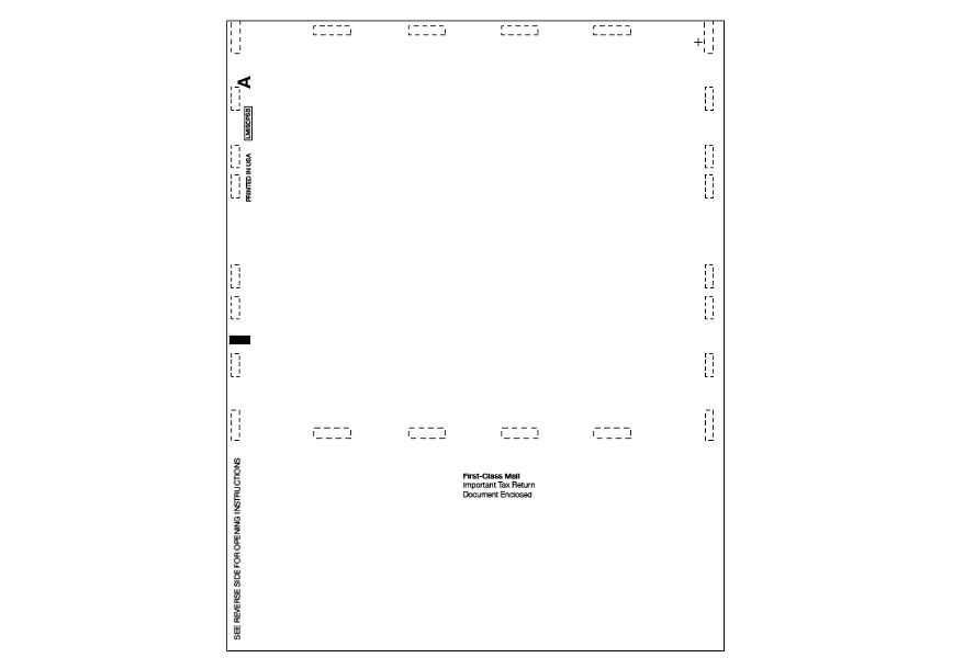 Product image for Laser 1099-MISC Income, Blank, Pressure Seal - Item# TF5501