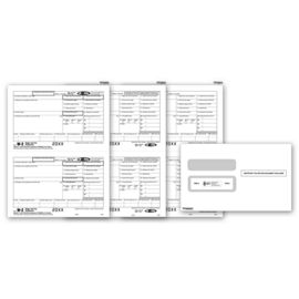 TF5648E-Laser W-2 Electronic Filing Set & Envelope Kit, 5-partTF5648E