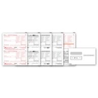 W-2 Set & Envelope Kit, 8-part - 50 sets/pk