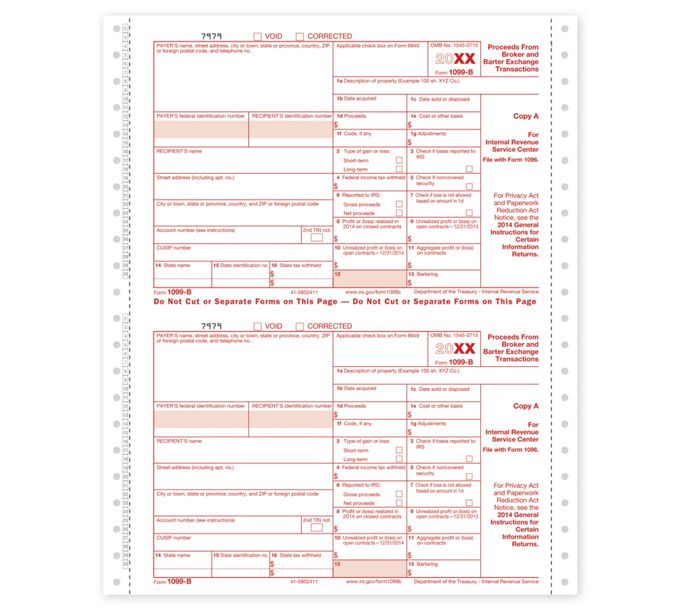 1 Up 1099 Tax Forms Deluxe Com