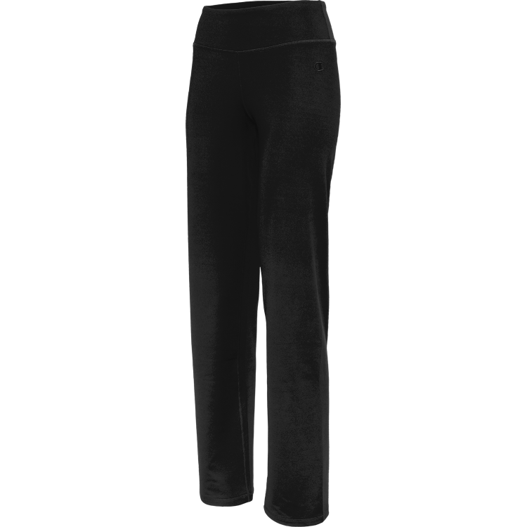 Champion Sweatpants Women Balloon Pants Baggy Loose Fit Logo 31.25 inseam  Black 