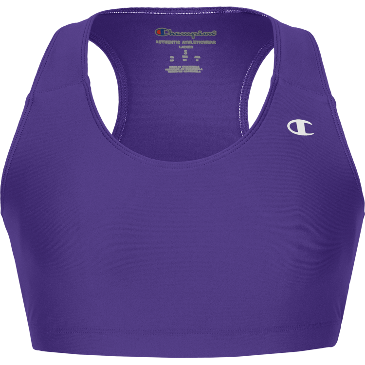 Racerback Sports Bra: Champion Brand - Say it with Stacey