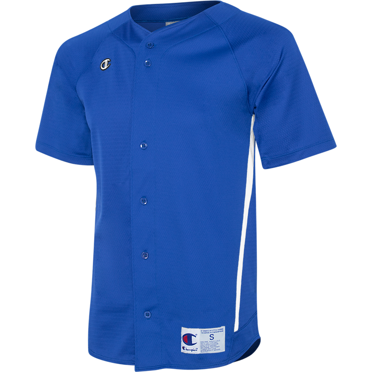 Short Sleeve Full Button Baseball Top – Winners Sportswear