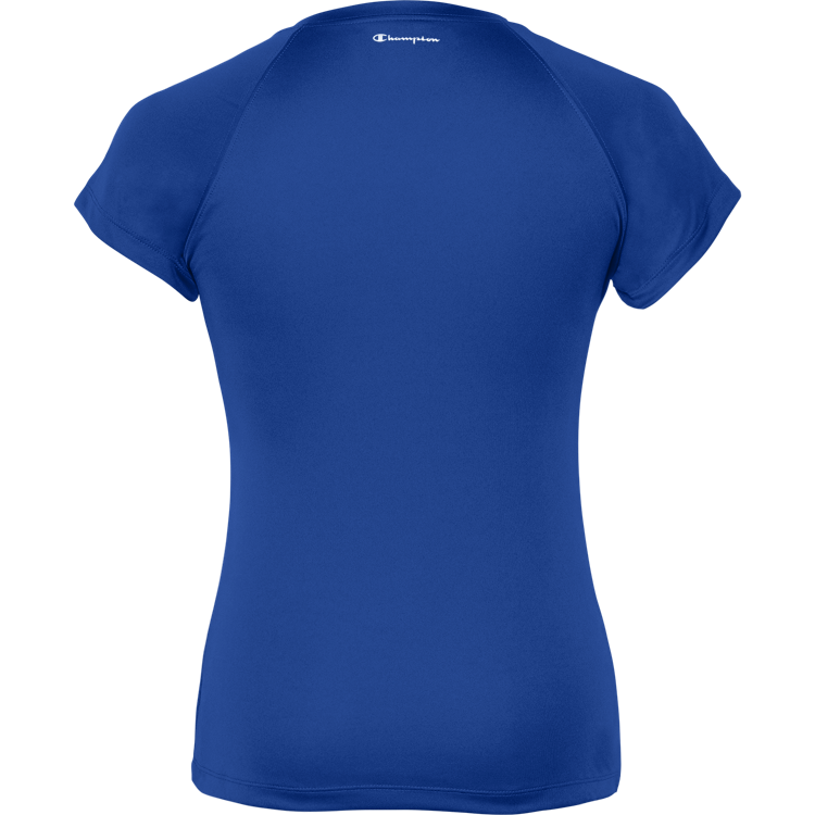 C9 Champion Duo Dry Athletic V-Neck Workout Activewear T-Shirt Blue Women's  Sz S - Helia Beer Co