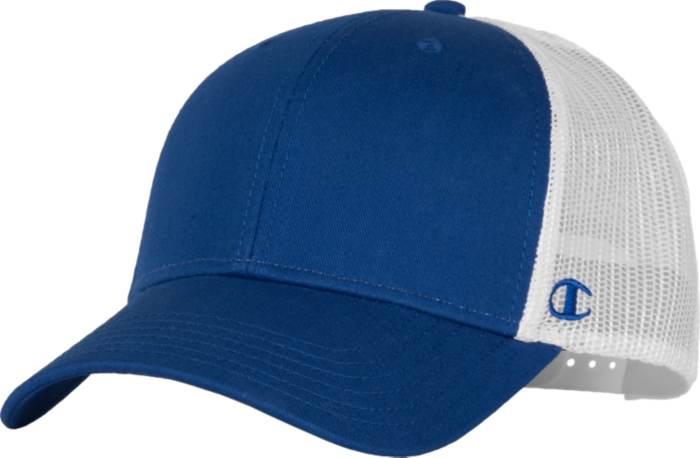 white mesh hat
