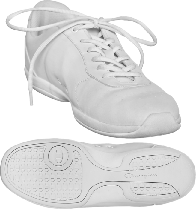 champion white running shoes