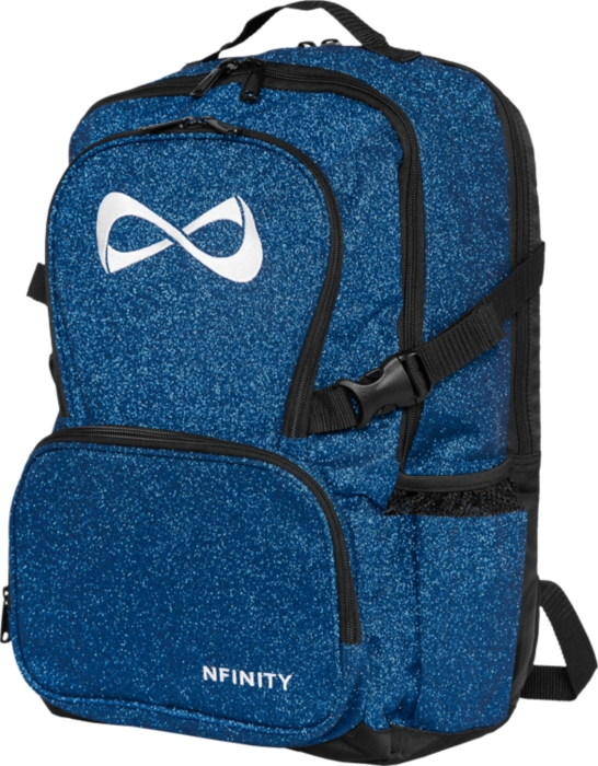 nfinity purple sparkle backpack