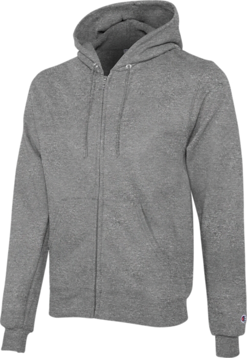 grey zip up champion hoodie