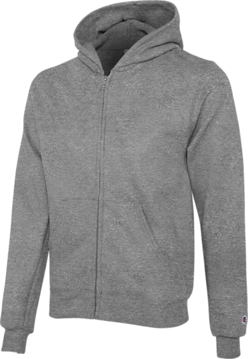black champion zip up jacket