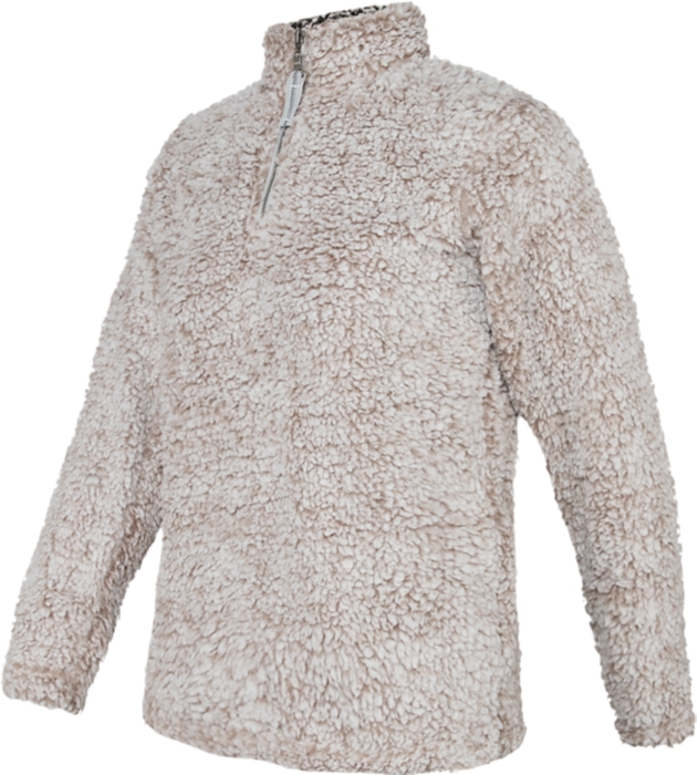 oatmeal sherpa pullover