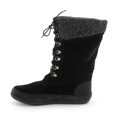 Bamboo Womens Fur Boots Duckie-01 | Winter Snow Booties at Shiekh Shoes