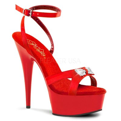Pleaser Delight-636 womens platform high heel dress shoes
