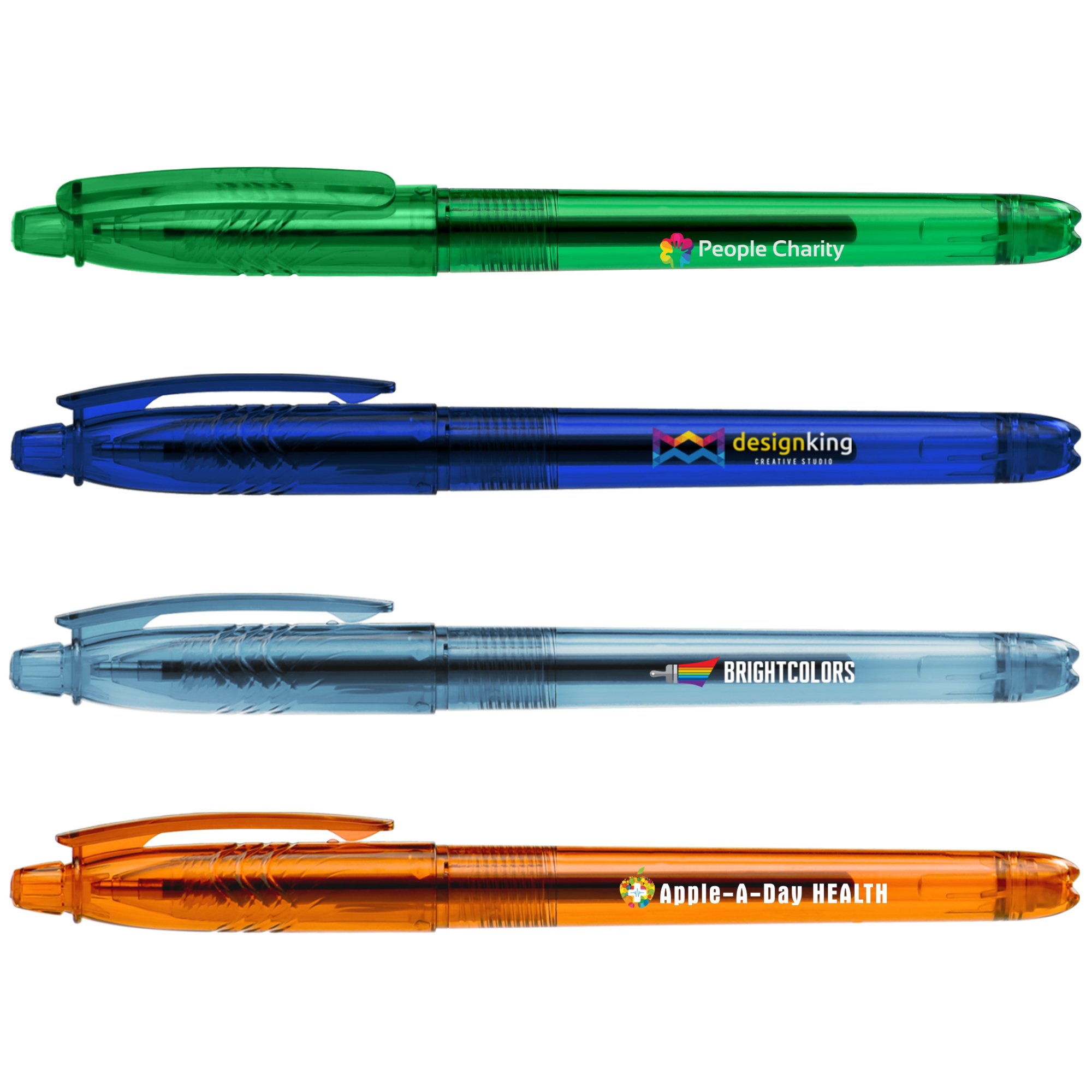 Aqua Gel - Recycled PET Plastic Pen 43