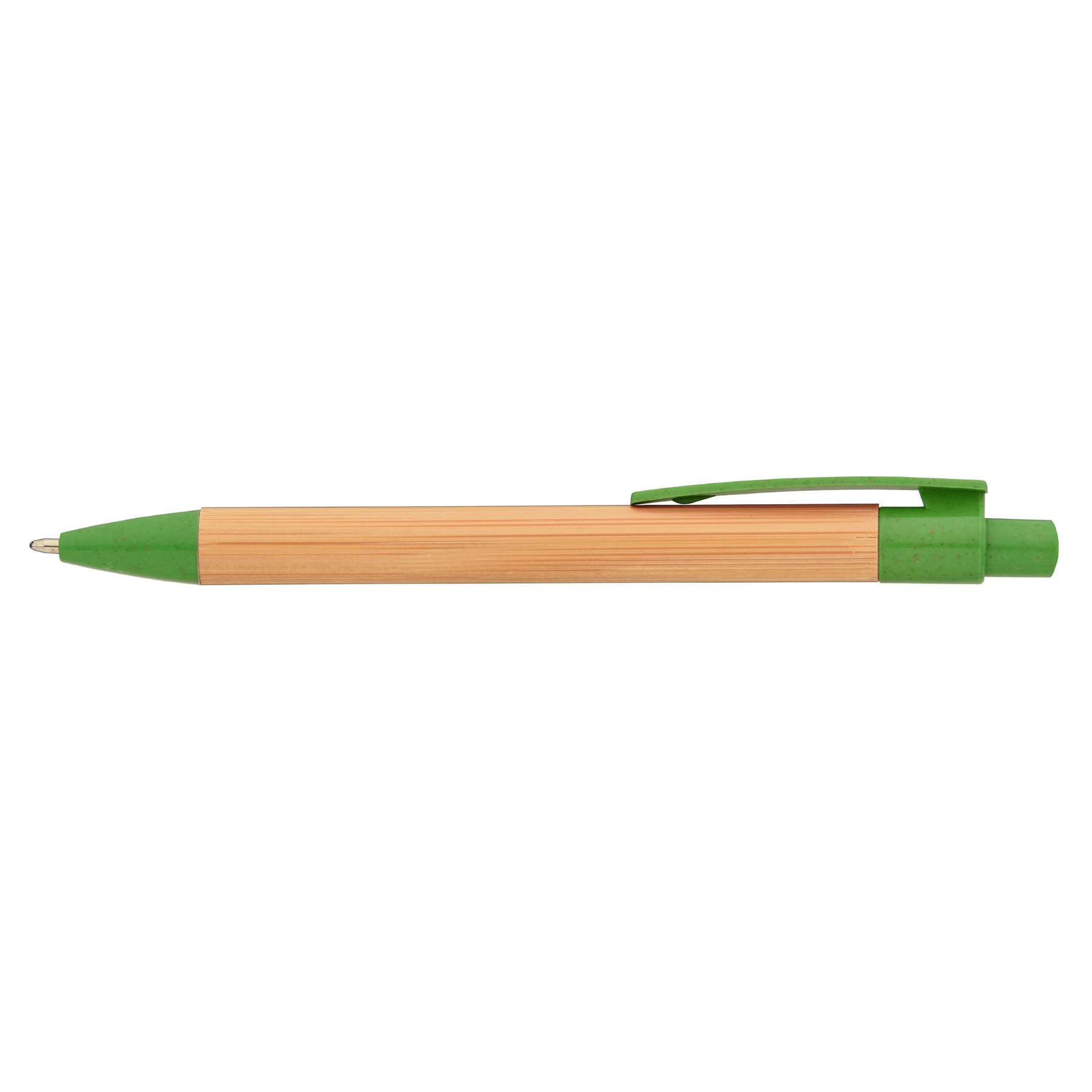 Bali Bamboo Pen with Wheat Plastic Trim-GoldstarNorthAmerica