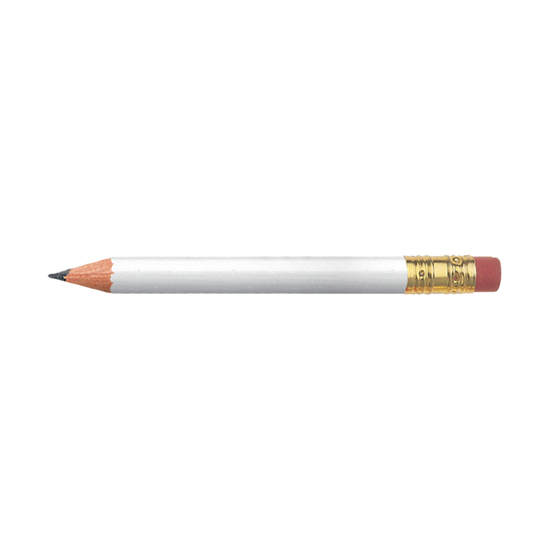 Golf Pencil &#40;Round&#44; Eraser&#41;-GoldstarNorthAmerica