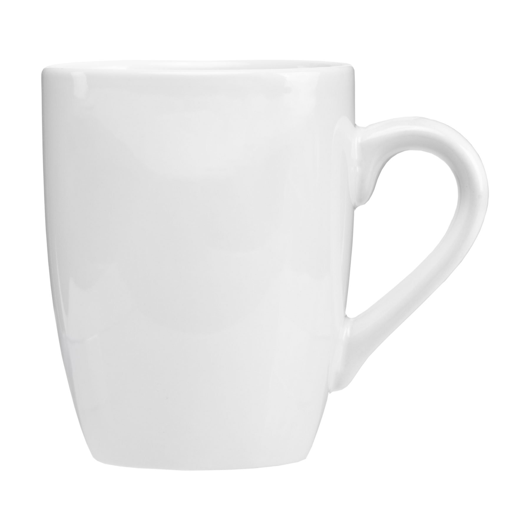 14 oz Ceramic Bistro Mug - White-GoldstarNorthAmerica