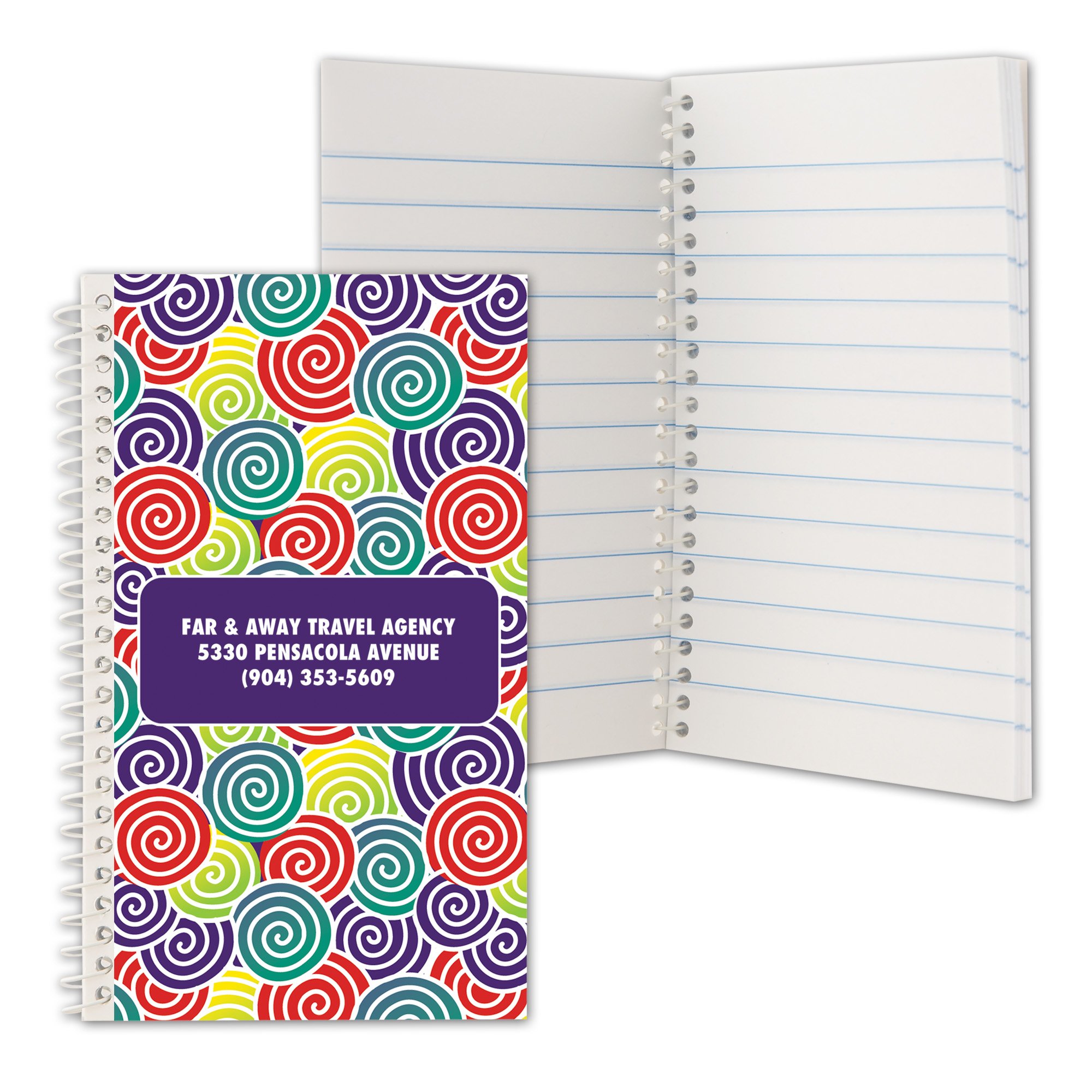 SimpliColor 3" x 5" Side-Bound Notepad 2