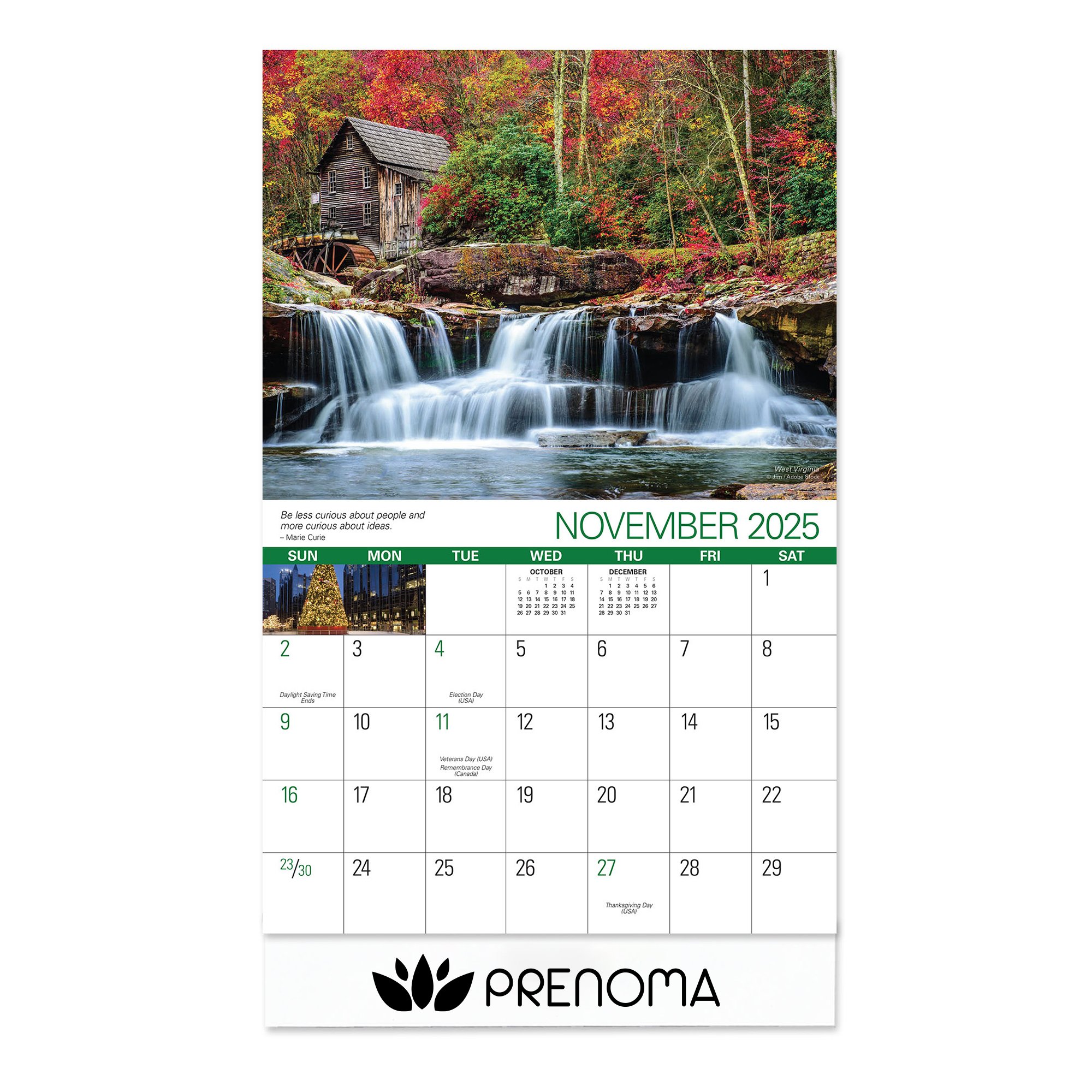 2025 Reflections Wall Calendar-GoldstarNorthAmerica