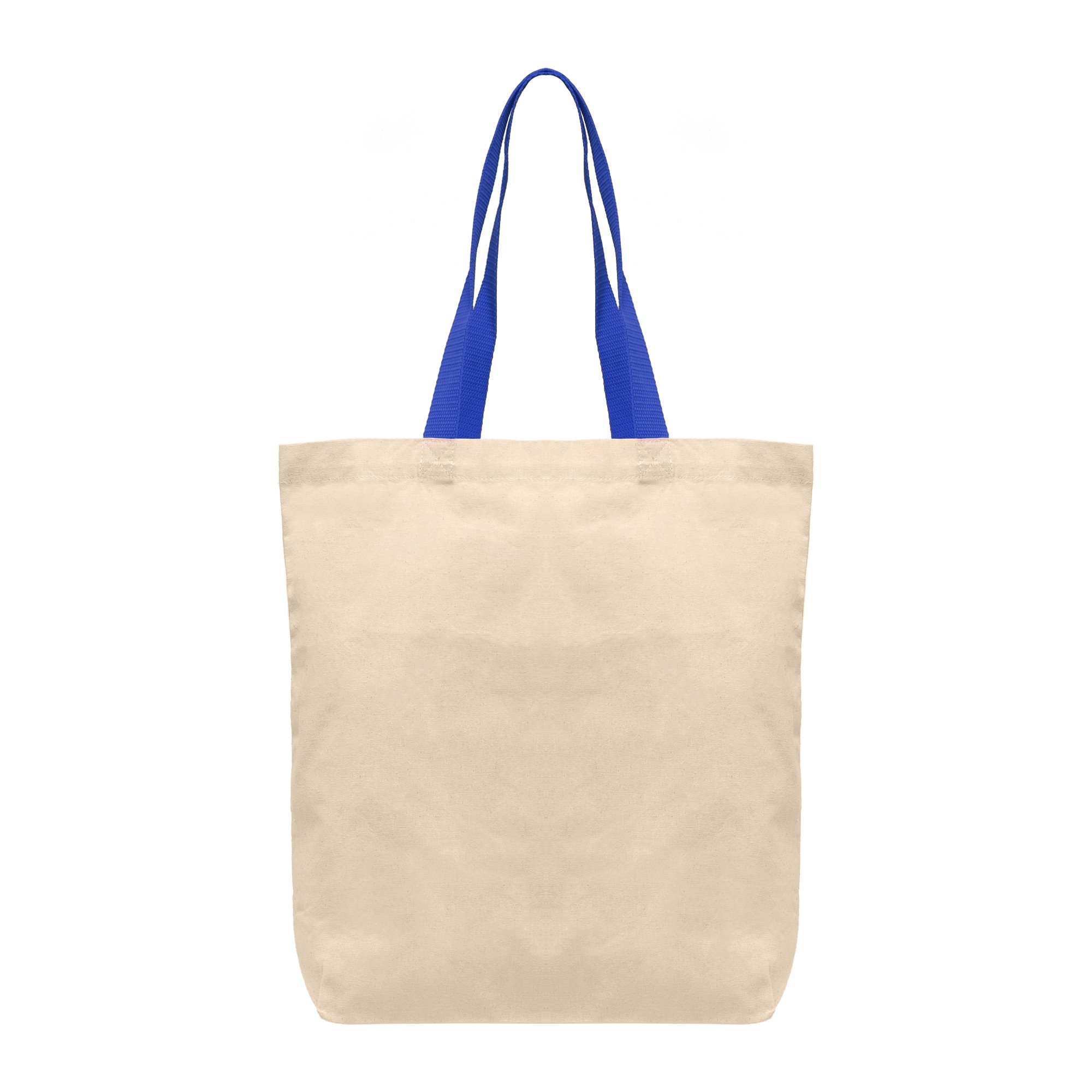Tonga 5 oz Cotton Colored Handle Tote - 11L 7