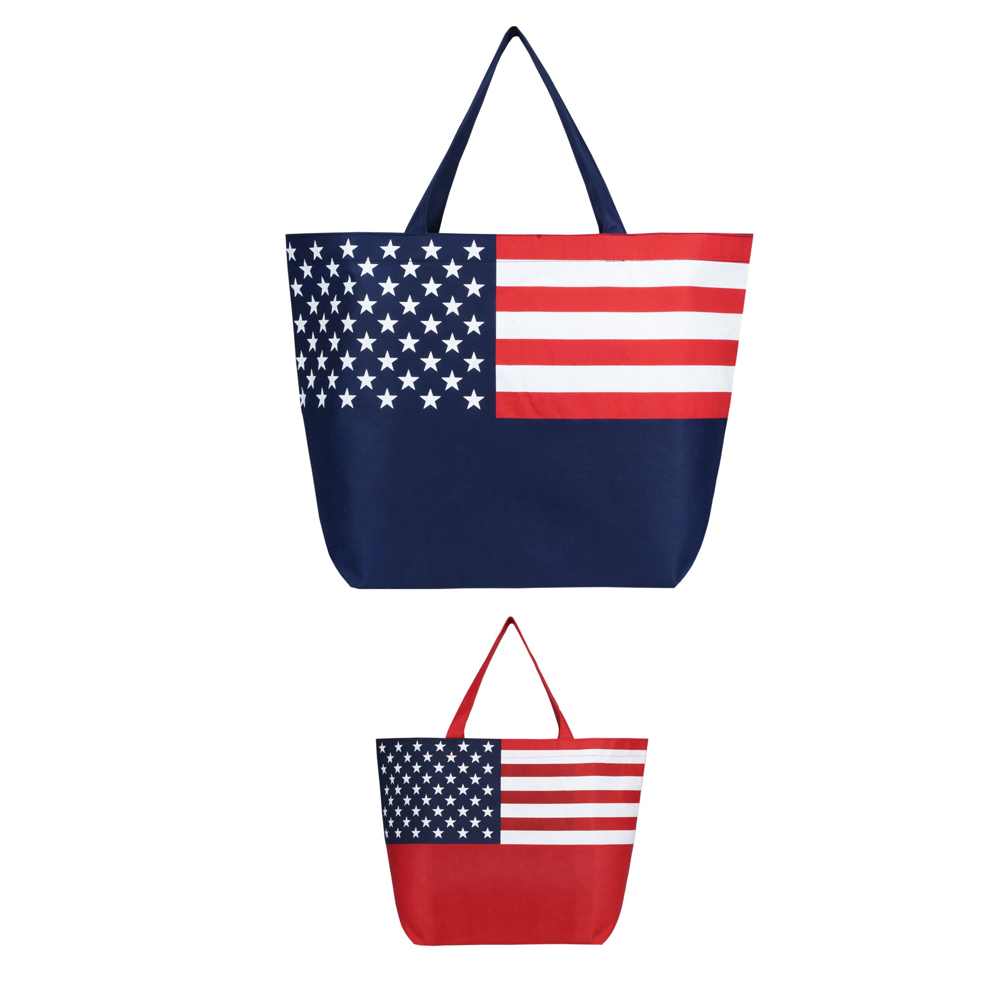 American Flag Non-Woven Tote Bag