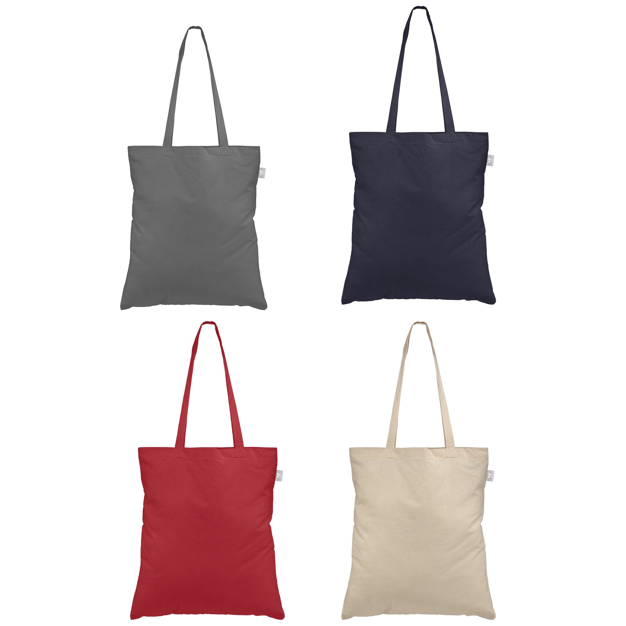 Geo &#45; 5 oz&#46; Recycled Cotton Tote Bag-GoldstarNorthAmerica